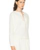 Literary Sport Literary Sport Daphne Lace Up Sweater - 2