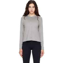 Literary Sport Literary Sport Gray Fanny Cardigan