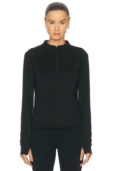 Literary Sport Literary Sport Jorie Merino Quarter Zip Jacket