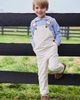 Little English Little English Kids' Gingham Peter Pan Shirt - 3
