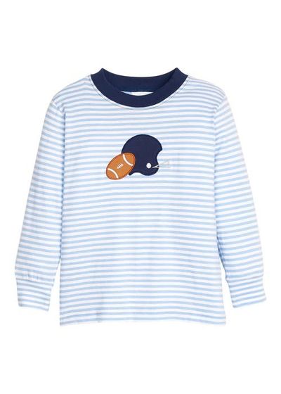 Little English Little English Kids' Long Sleeve Applique T-Shirt