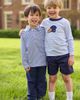 Little English Little English Kids' Long Sleeve Applique T-Shirt - 2