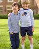 Little English Little English Kids' Long Sleeve Applique T-Shirt - 3
