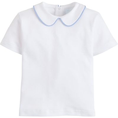 Little English Little English Kids' Piped Peter Pan Short Sleeve