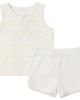 Little Fragile Little Fragile Modal Rib Trim Sleeveless Top and Elastic Waist Shorts 2 Piece Set - 1