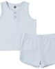 Little Fragile Little Fragile Sleeveless Modal Top and Elastic Waist Shorts 2 Piece Set - 1