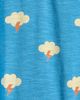 Little Green Radicals Little Green Radicals All Weather Print Romper - 2