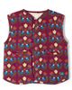 Little Green Radicals Little Green Radicals Folk Birds Reversible Vest - 1