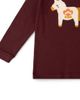 Little Green Radicals Little Green Radicals Folk Horse Applique Long Sleeve T-Shirt - 3