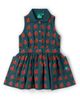 Little Green Radicals Little Green Radicals Kids' Apple Print Organic Cotton Dress - 1