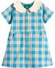 Little Green Radicals Little Green Radicals Kids' Floral Embroidered Gingham Dress - 1