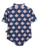 Little Green Radicals Little Green Radicals Kids' Little Fish UPF 50+ One-Piece Rashguard Swimsuit - 2