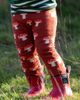 Little Green Radicals Little Green Radicals Kids' Mushroom Tie Waist Joggers - 2