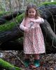 Little Green Radicals Little Green Radicals Kids' Petals Easy Peasy Long Sleeve Dress & Bloomers - 2
