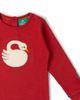 Little Green Radicals Little Green Radicals Kids' Sleeping Swan Applique T-Shirt - 3