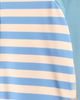 Little Green Radicals Little Green Radicals Kids' Stripe Colorblock Long Sleeve One-Piece Rashguard Swimsuit - 2