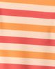 Little Green Radicals Little Green Radicals Kids' Stripe Sorbet UPF 50+ One-Piece Rashguard Swimsuit - 2