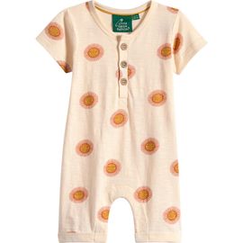 Little Green Radicals Little Green Radicals Summer Sun Organic Cotton Romper