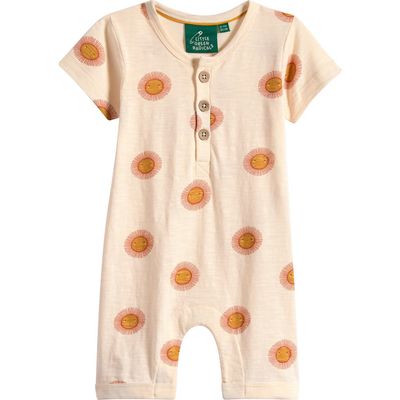 Little Green Radicals Little Green Radicals Summer Sun Organic Cotton Romper