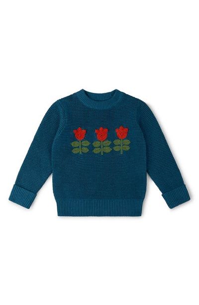 Little Green Radicals Little Green Radicals Tulips Knitted Sweater
