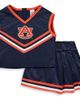LITTLE KING LITTLE KING Girls Youth Navy Auburn Tigers Two-Piece Cheer Set  - 1