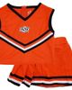 LITTLE KING LITTLE KING Girls Youth Orange Oklahoma State Cowboys 2-Piece Cheer Set  - 1