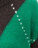 Little Lies Little Lies Argyle Sweater Mint/Chocolate Brown - 6