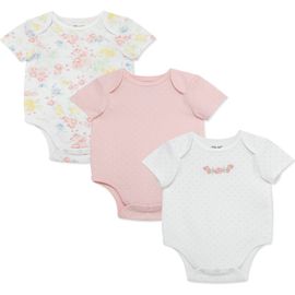 Little Me Little Me 3-Pack Garden Floral Bodysuits 