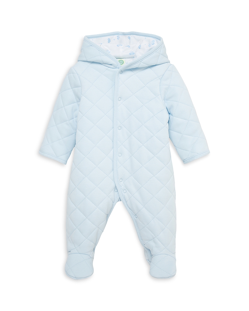 Little Me Little Me Boys' Cars Quilted Pram Footie
