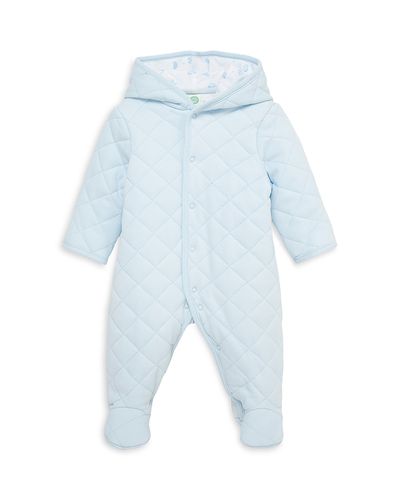 Little Me Little Me Boys' Cars Quilted Pram Footie