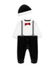 Little Me Little Me Boys' Dressy Footie & Hat - 1