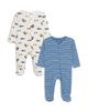 Little Me Little Me Boys' Grand Prix 2 Pack Footies - 1