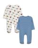 Little Me Little Me Boys' Grand Prix 2 Pack Footies - 2