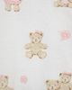 Little Me Little Me Girls' Bears 2 Pack Footies - 3