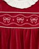 Little Me Little Me Girls' Bows Bubble Bodysuit, Headband & Socks Set - 4