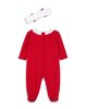 Little Me Little Me Girls' Dainty Trees Cotton Footie & Headband - 2