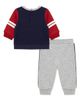 Little Me Little Me Touchdown Crewneck Sweatshirt & Joggers Set - 2