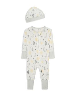 Little Me Little Me Unisex Moonlight Coverall and Hat