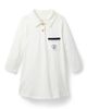 Little Paper Kids Little Paper Kids Addison Long Sleeve Polo Dress - 1