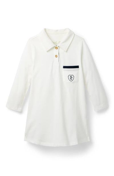 Little Paper Kids Little Paper Kids Addison Long Sleeve Polo Dress