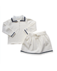 Little Paper Kids Little Paper Kids Bea Long Sleeve Sweater Polo - 1