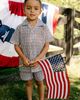 Little Paper Kids Little Paper Kids Rhodes Button Down Top - 2