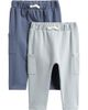 Little Planet Little Planet 2-Pack Stretch Organic Cotton Cargo Sweatpants - 1
