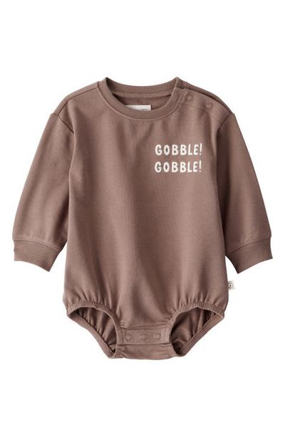 Little Planet Little Planet Gobble Gobble Stretch Organic Cotton Bubble Bodysuit