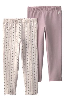 Little Planet Little Planet Kids' 2-Pack Fleece Leggings