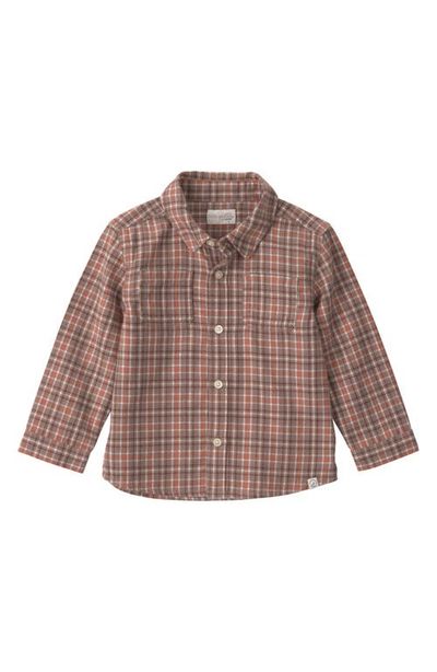 Little Planet Little Planet Kids' Organic Cotton Flannel Button-Up Shirt
