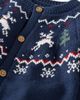 Little Planet Little Planet Kids' Reindeer Fair Isle Sweater Jumpsuit - 2