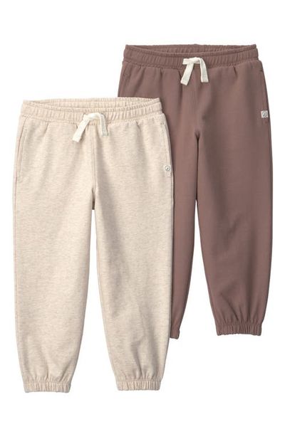 Little Planet Little Planet Kids' Set of 2 Assorted Stretch Organic Cotton Sweatpants