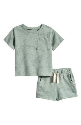 Little Planet Little Planet Knit Top & Shorts Set