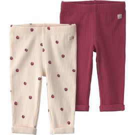 Little Planet Little Planet Set of 2 Assorted Stretch Organic Cotton Leggings